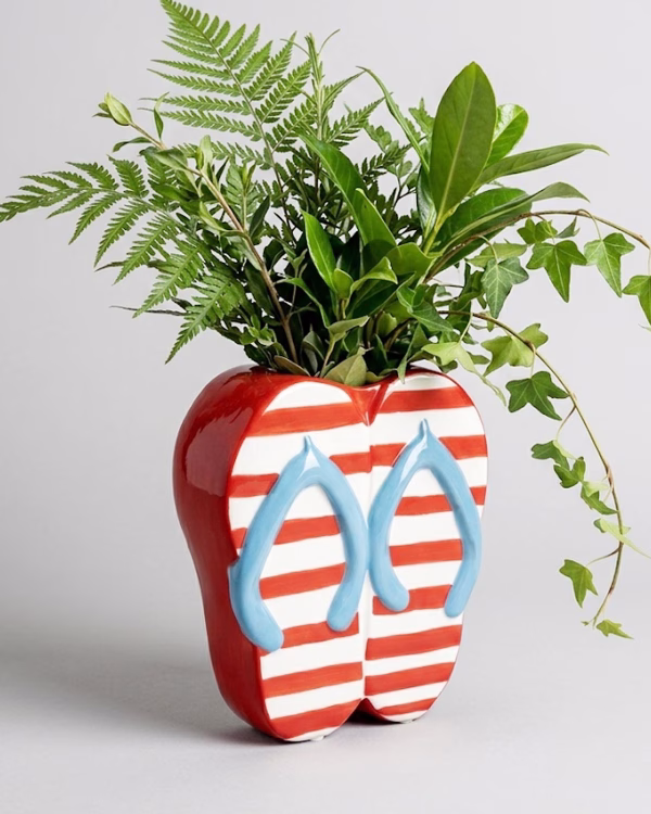 Flip Flops Vase