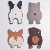 Dog Bum Coasters – Set of 4