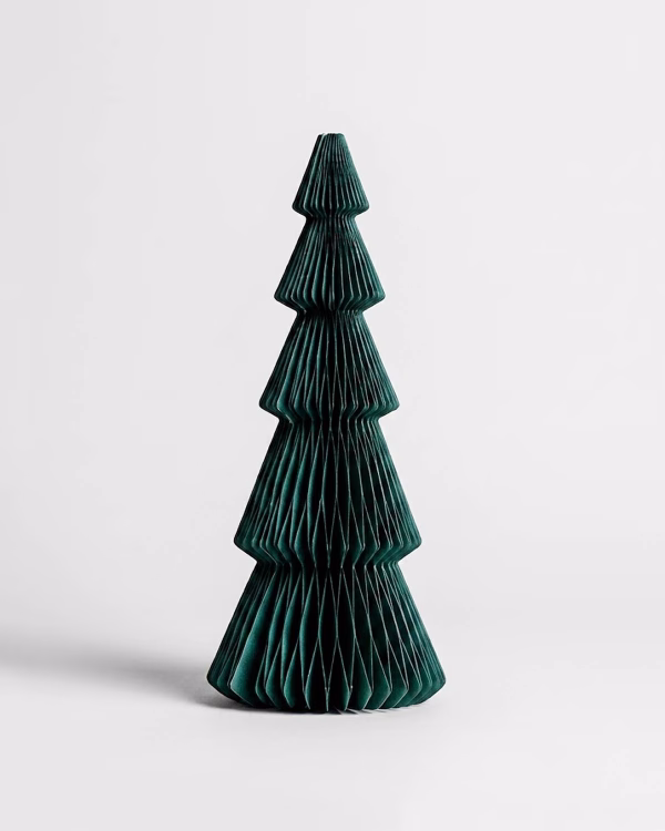 Carol Paper Christmas Tree (25cm)