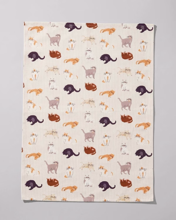 Cat Tea Towel