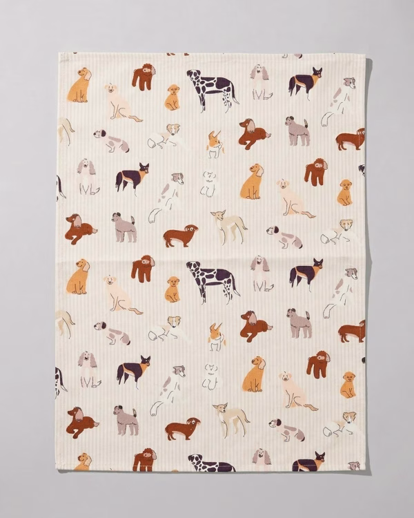 Dog Tea Towel