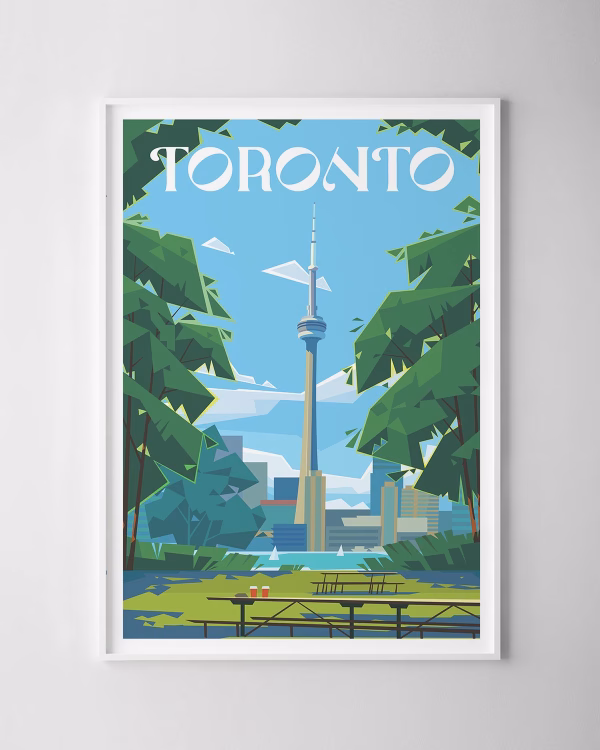 Toronto Travel Poster