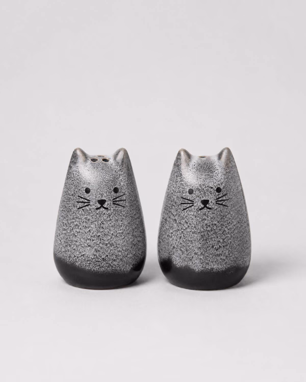 Mojave Cat Salt & Pepper Shakers