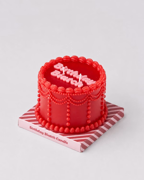 Birthday Biatch Cake Candle
