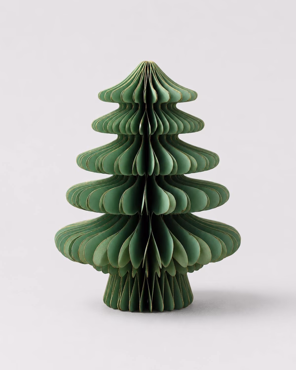 Prancer Paper Christmas Tree (25cm)