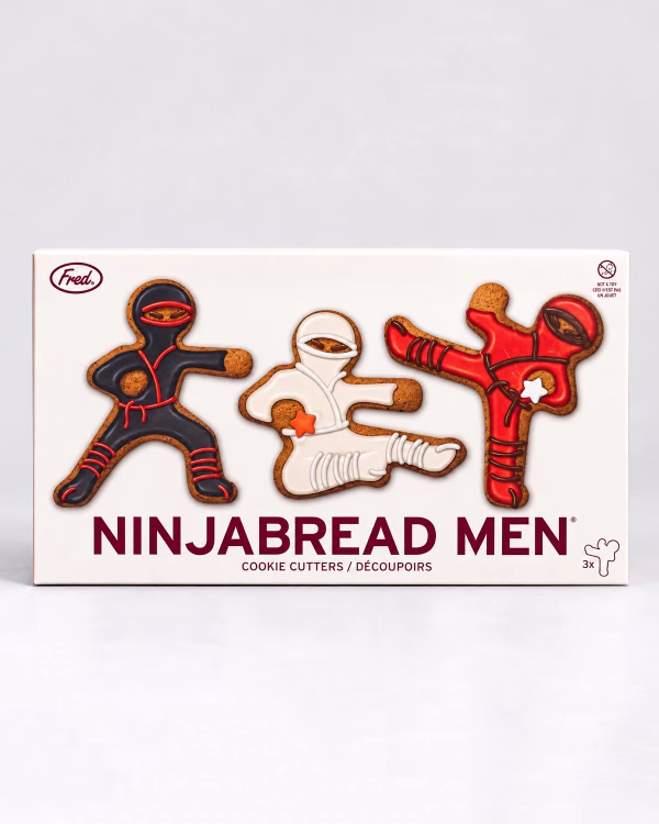 Ninjabread Men Cookie Cutters