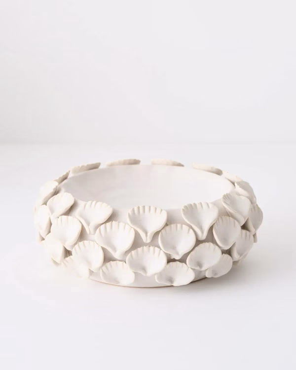 Pisali Bowl – White