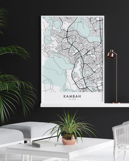 Canberra Kambah Map Print Chelsea Chelsea   1200x1500 Kambah 2 