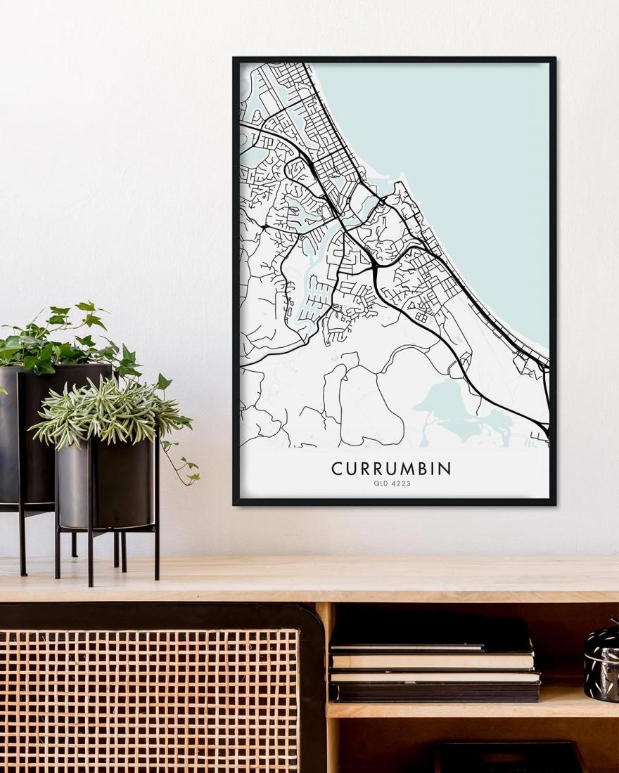 Gold Coast – Currumbin Map Print | Chelsea Chelsea