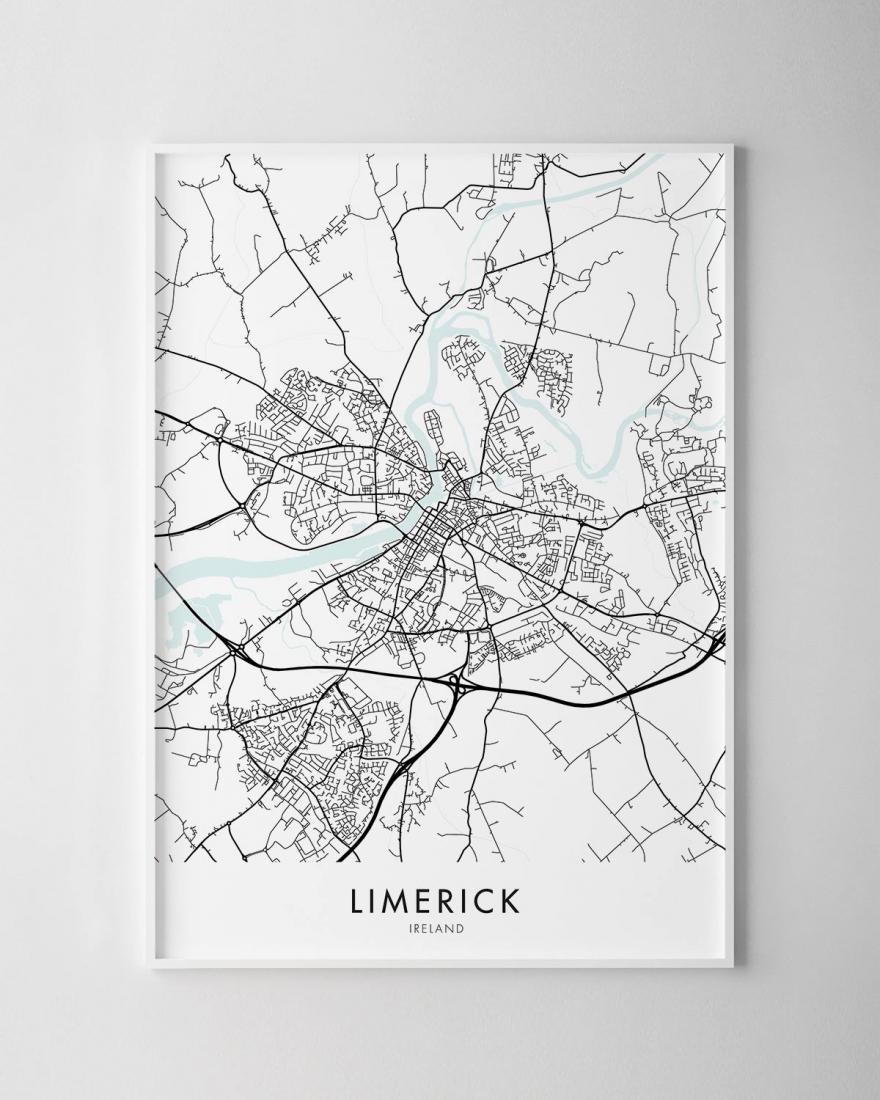 Limerick Map Print - Chelsea Chelsea